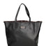 Borsa a spalla da donna 100% PVC MARGARET-BLACK-LEO TEX Marc Ellis