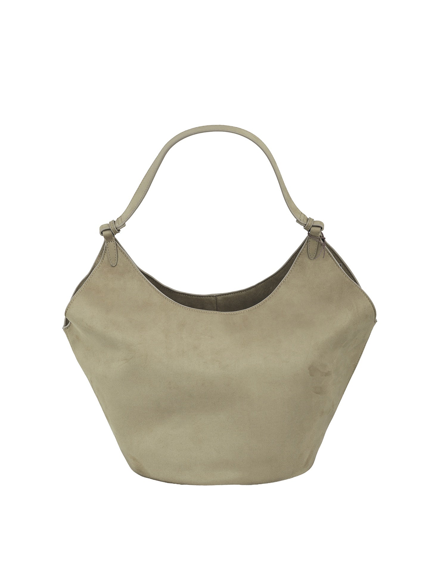 Borsa a Spalla in Poliestere Beige
