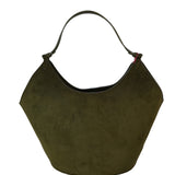 Borsa a Spalla in Poliestere Verde