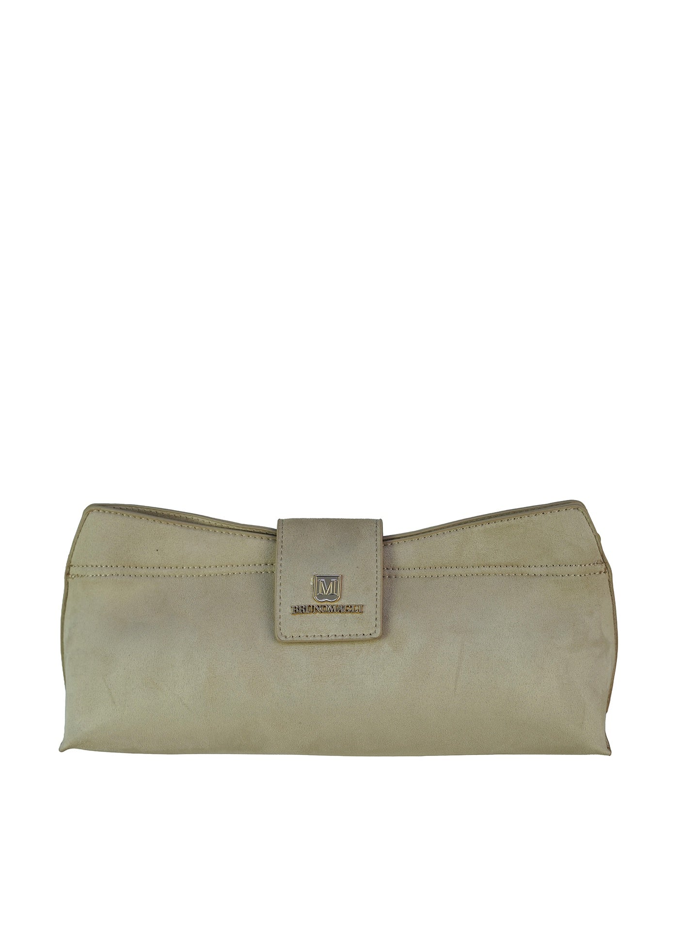 Pochette in Pelle Vegana Beige