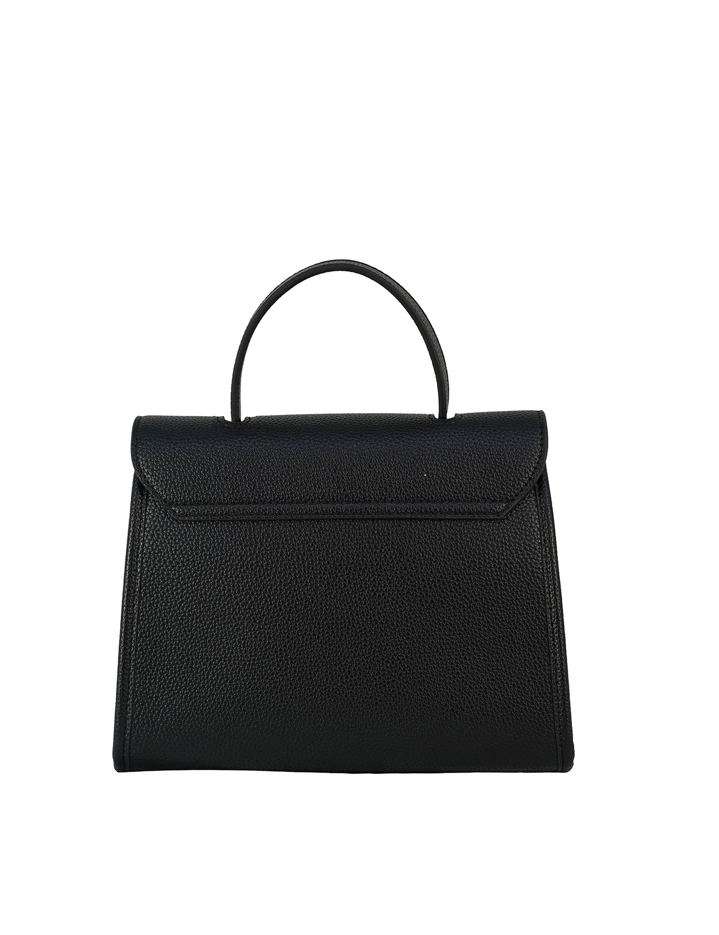 Borsa a Mano in Pelle Vegana Nero