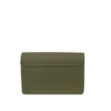 Borsa a Spalla in Pelle Vegana Beige Scuro