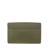 Borsa a Spalla in Pelle Vegana Beige Scuro