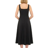 Abito in 71% Cotone 26%poliammide 3% Elastan Nero