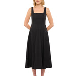 Abito in 71% Cotone 26%poliammide 3% Elastan Nero