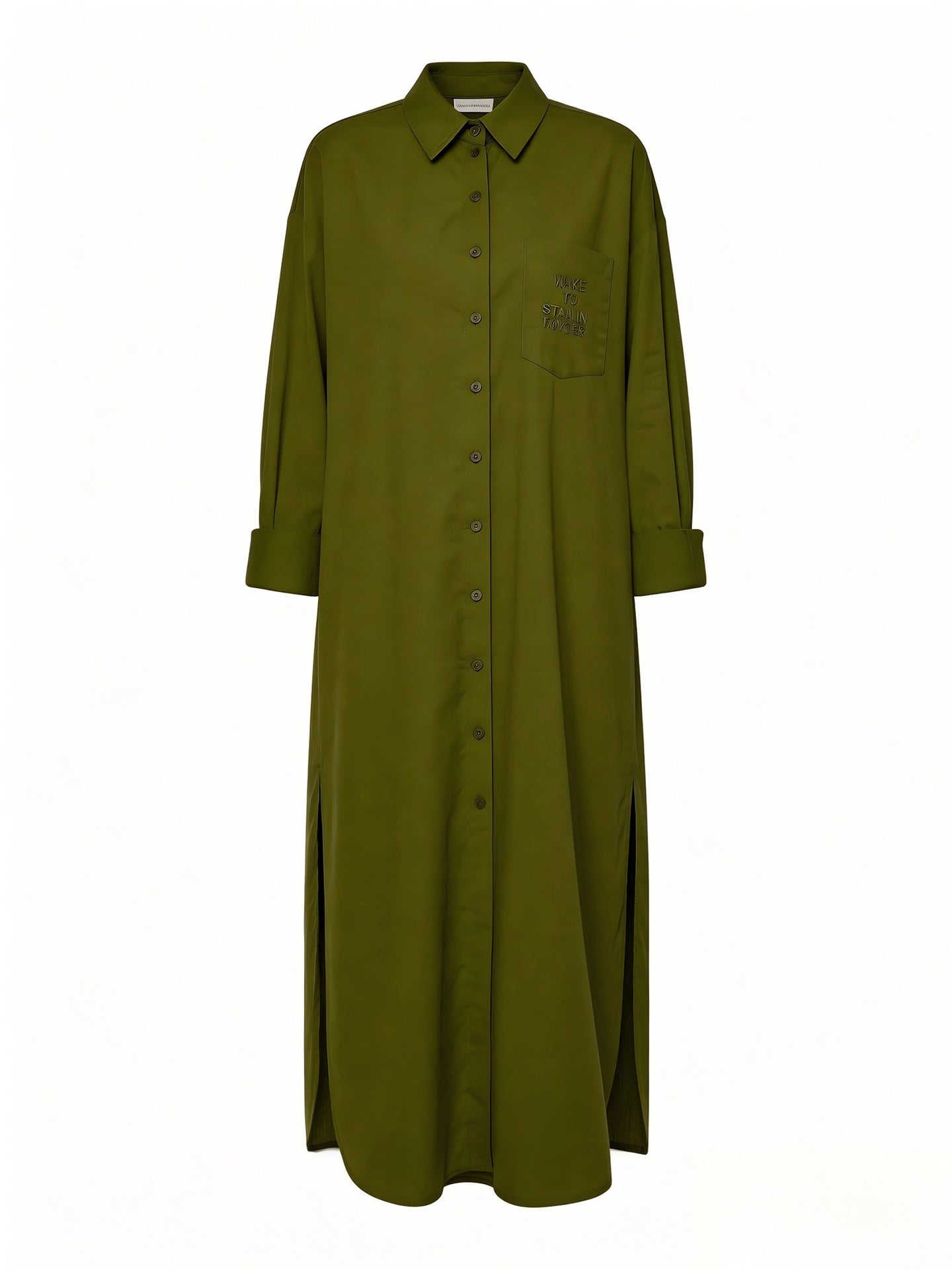 Camicia in Cotone Salvia