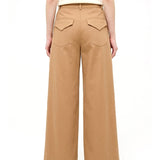Pantaloni in Cotone Marrone