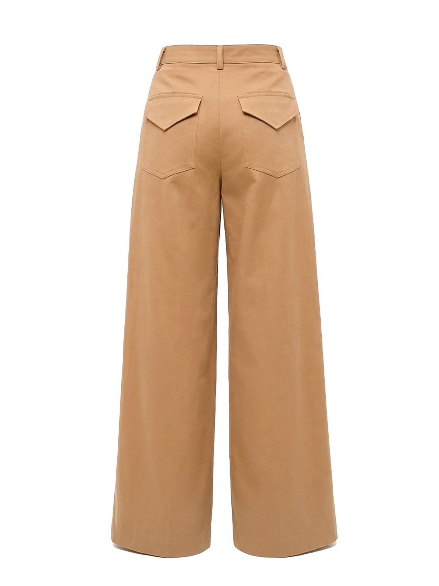 Pantaloni in Cotone Marrone