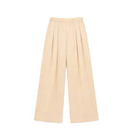 Pantaloni in 80% VISCOSA 20% LINO Beige