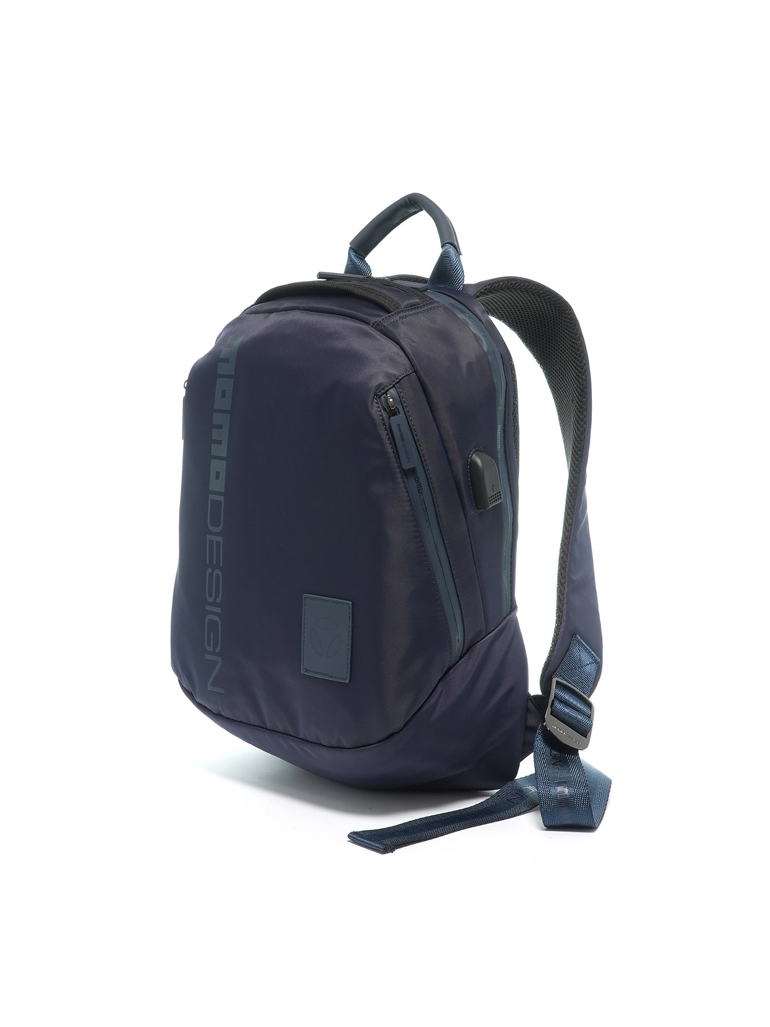 Zaino uomo in poliuretano Casual MO-01IC- BLUE MATT Momo Design