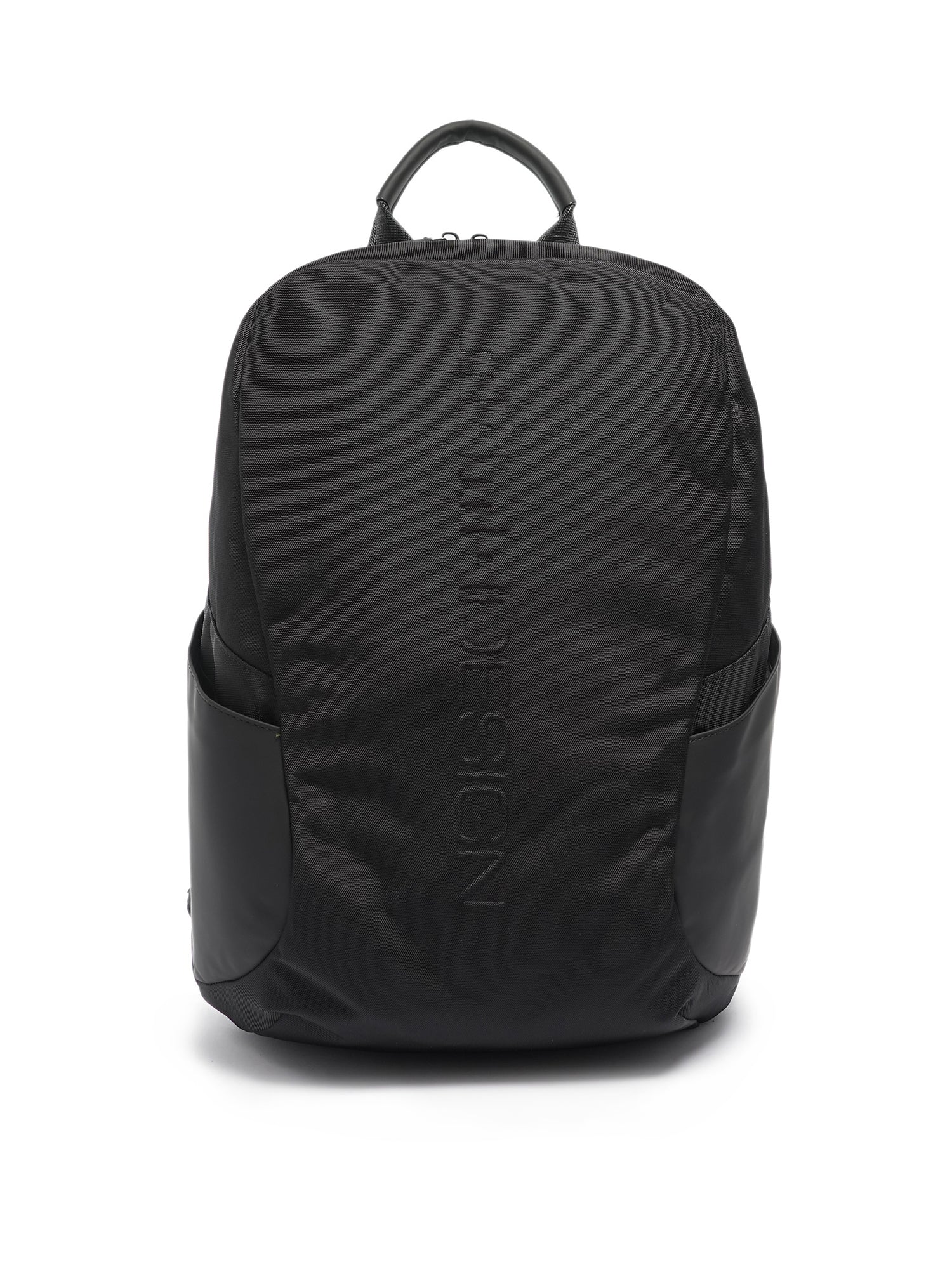 Zaino da uomo in poliuretano Casual MO-01TH -BLACK Momo Design