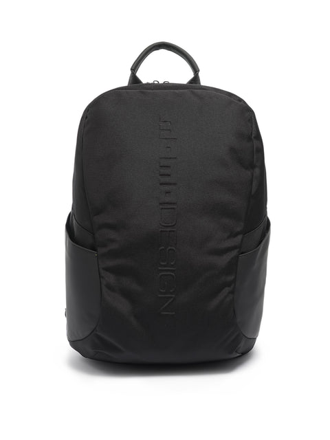Zaino da uomo in poliuretano Casual MO-01TH -BLACK