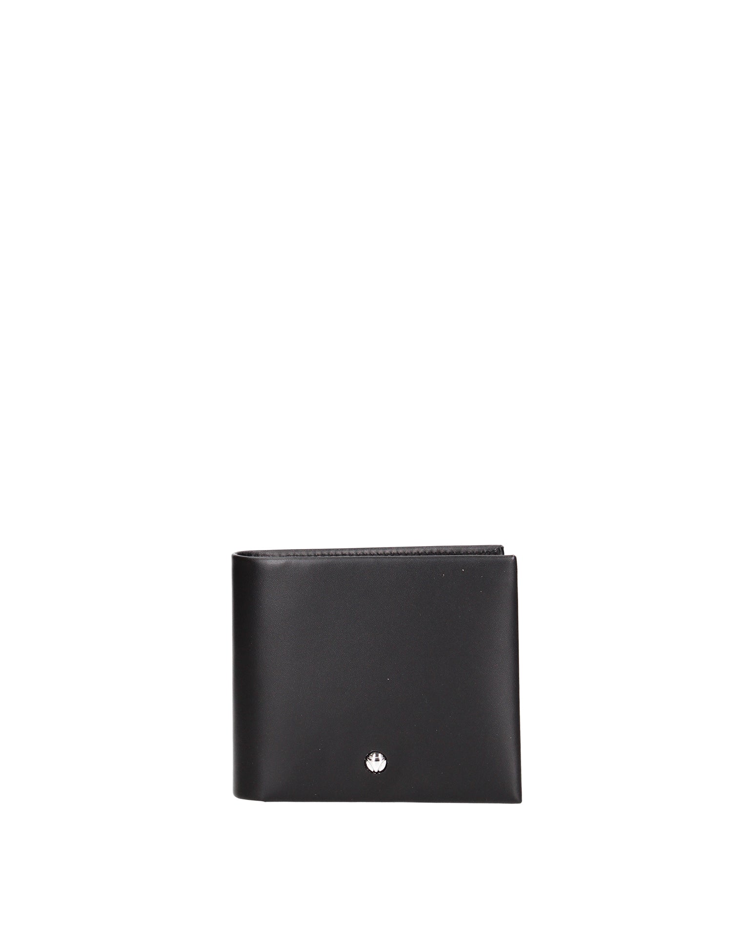 Portafoglio in Vera Pelle Nero
