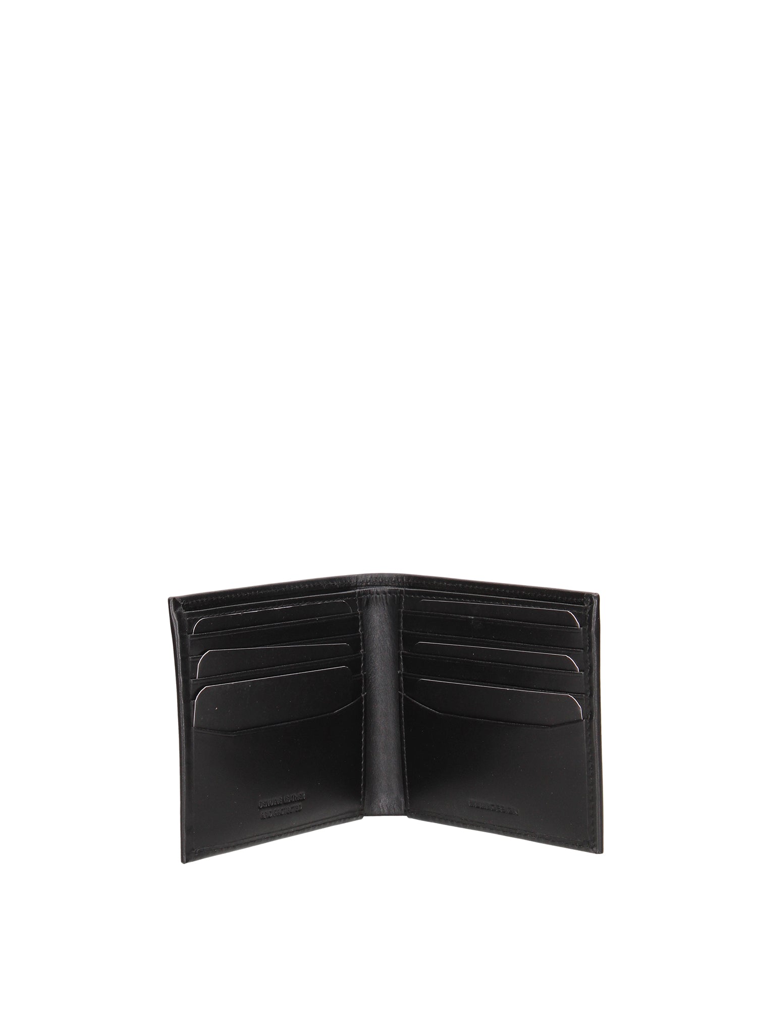 Portafoglio in Vera Pelle Nero