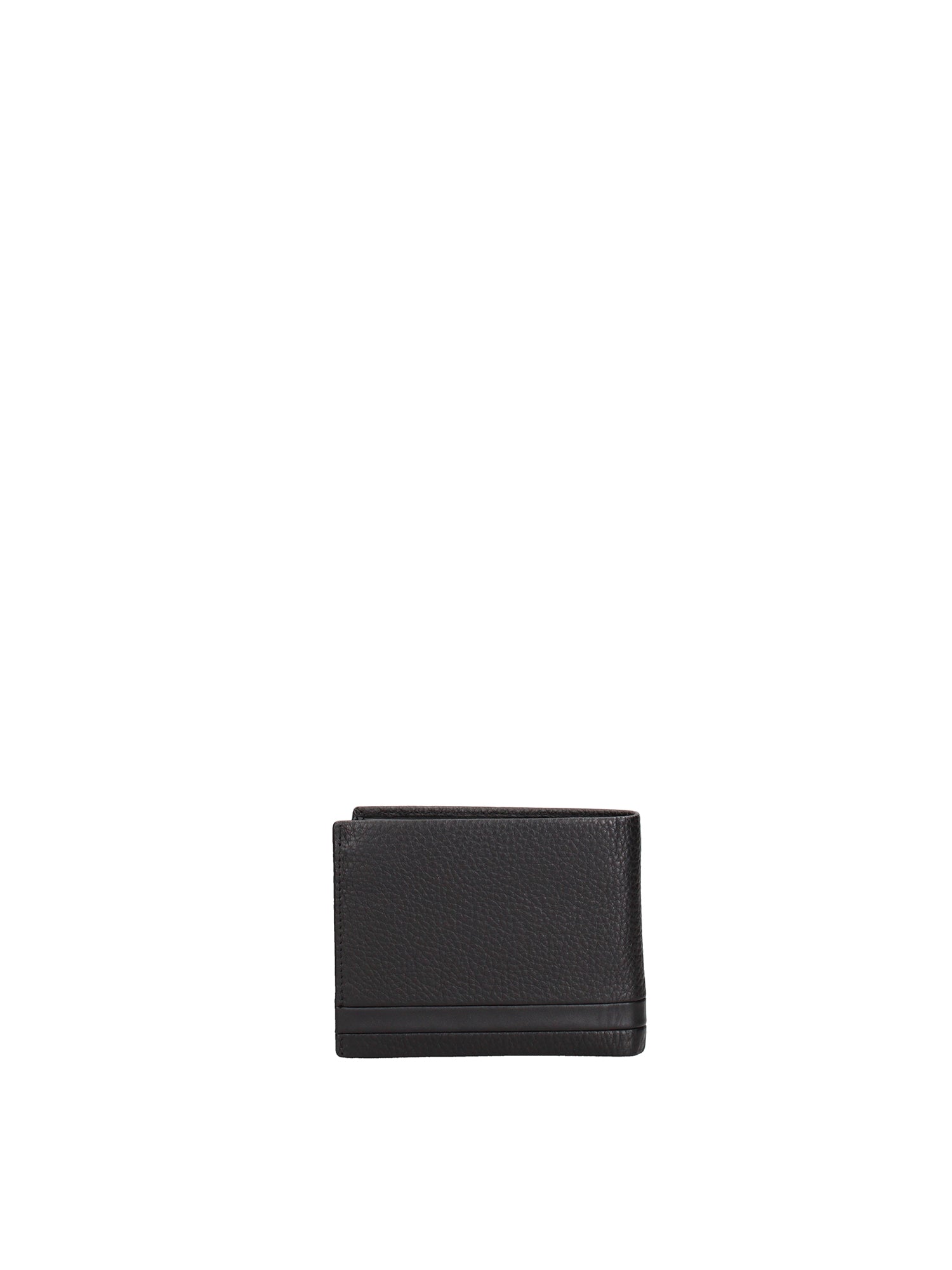 Portafoglio in Vera Pelle Nero