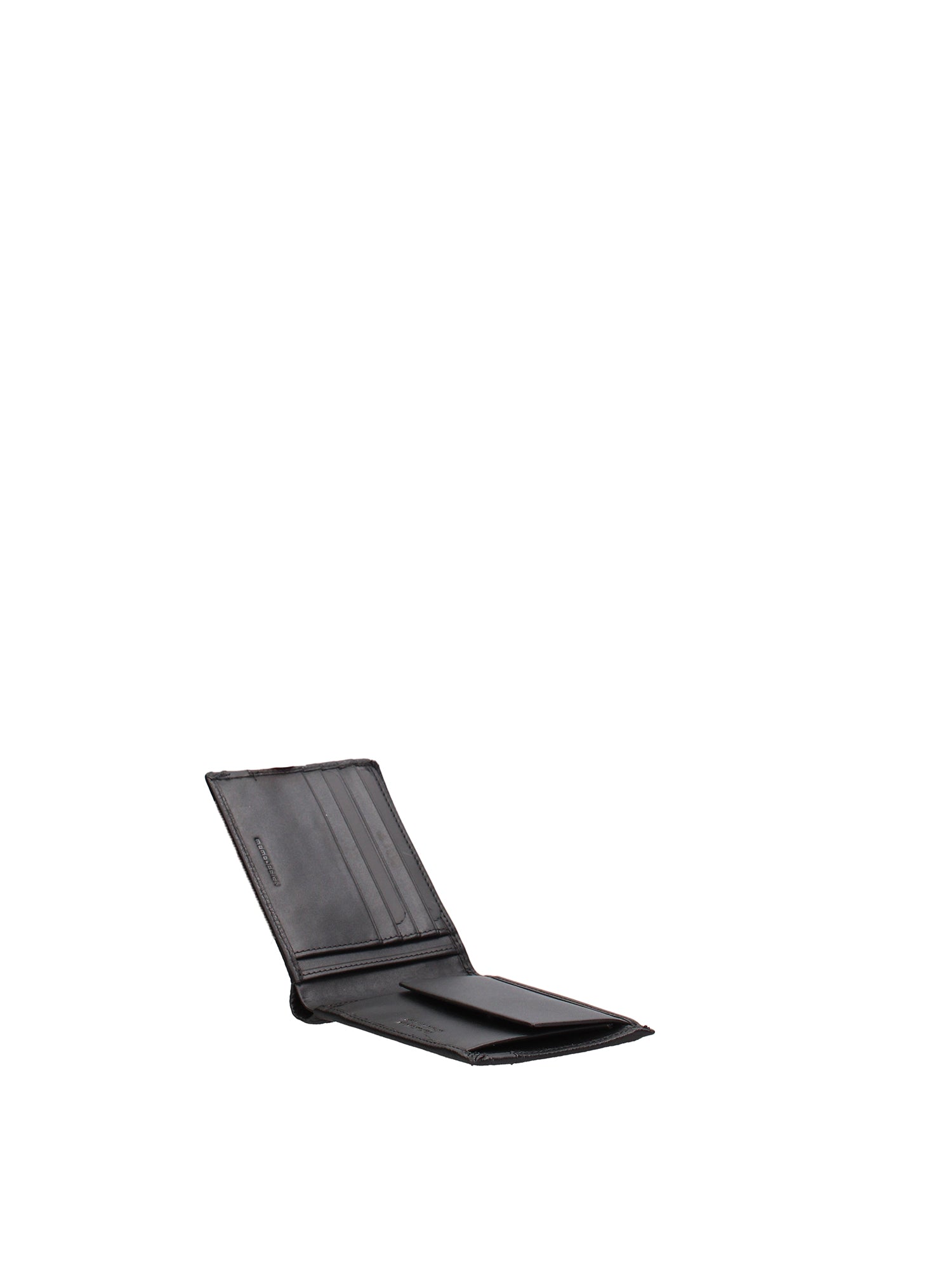 Portafoglio in Vera Pelle Nero