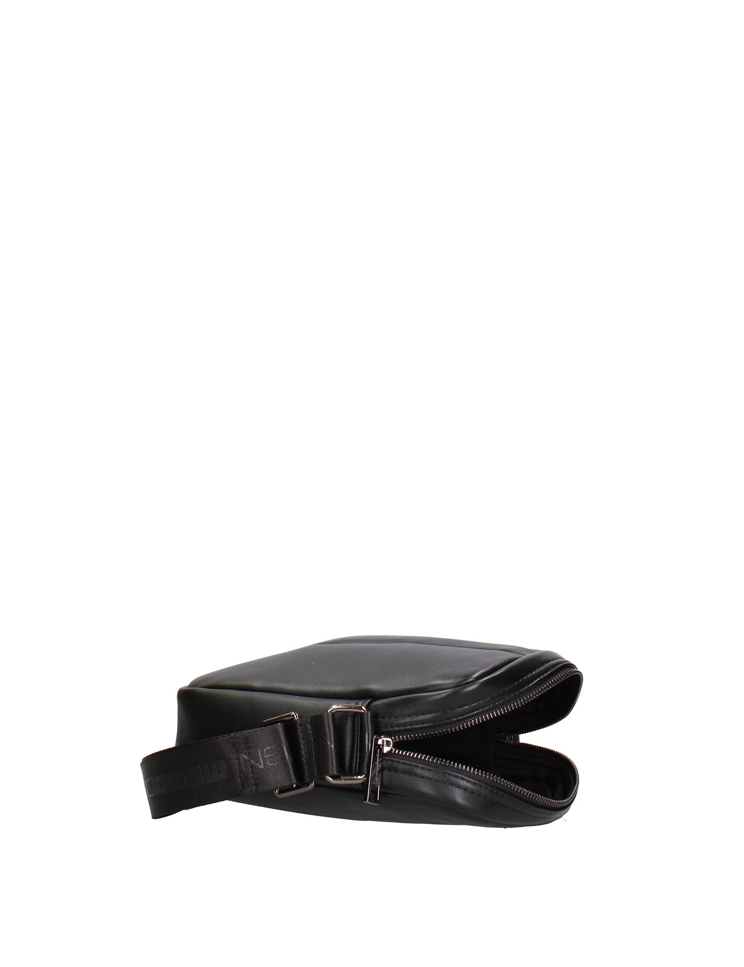 Borsa a Tracolla in Polyurethane Nero