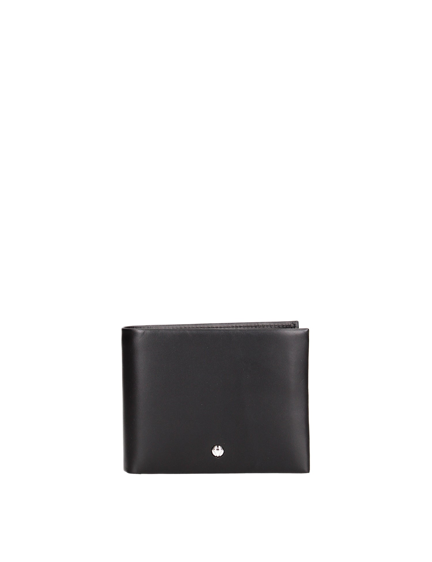 Portafoglio in Vera Pelle Nero
