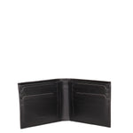 Portafoglio in Vera Pelle Nero