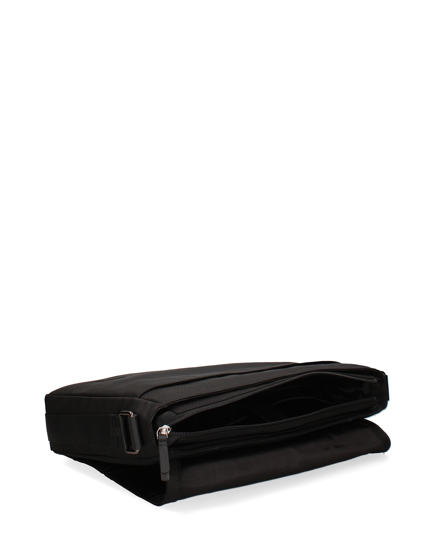 Borsa a Tracolla in Vera Pelle Nero
