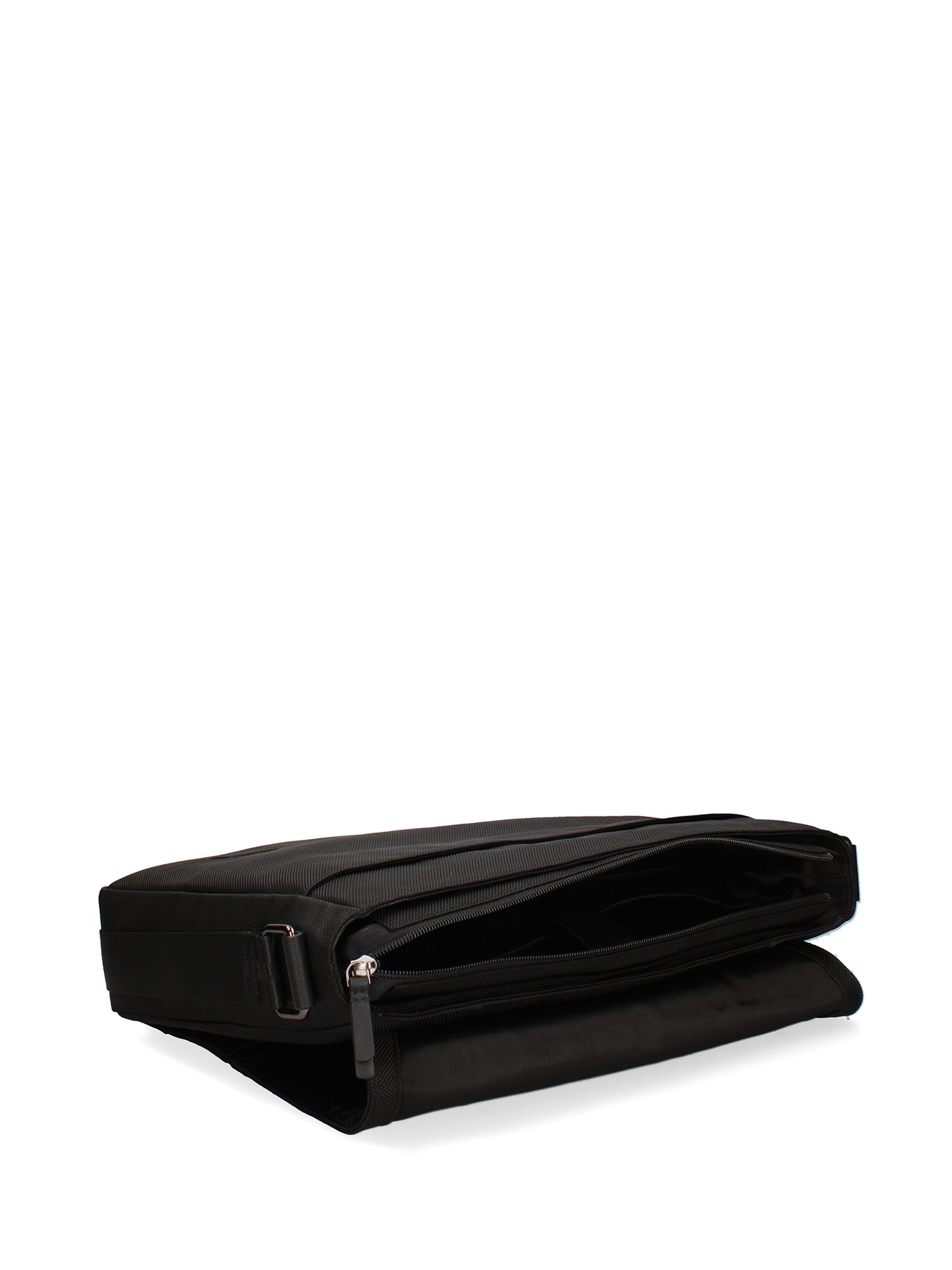 Borsa a Tracolla in Vera Pelle Nero