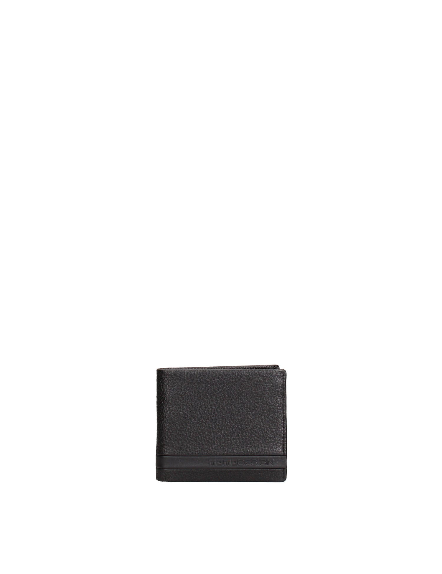 Portafoglio in Vera Pelle Nero