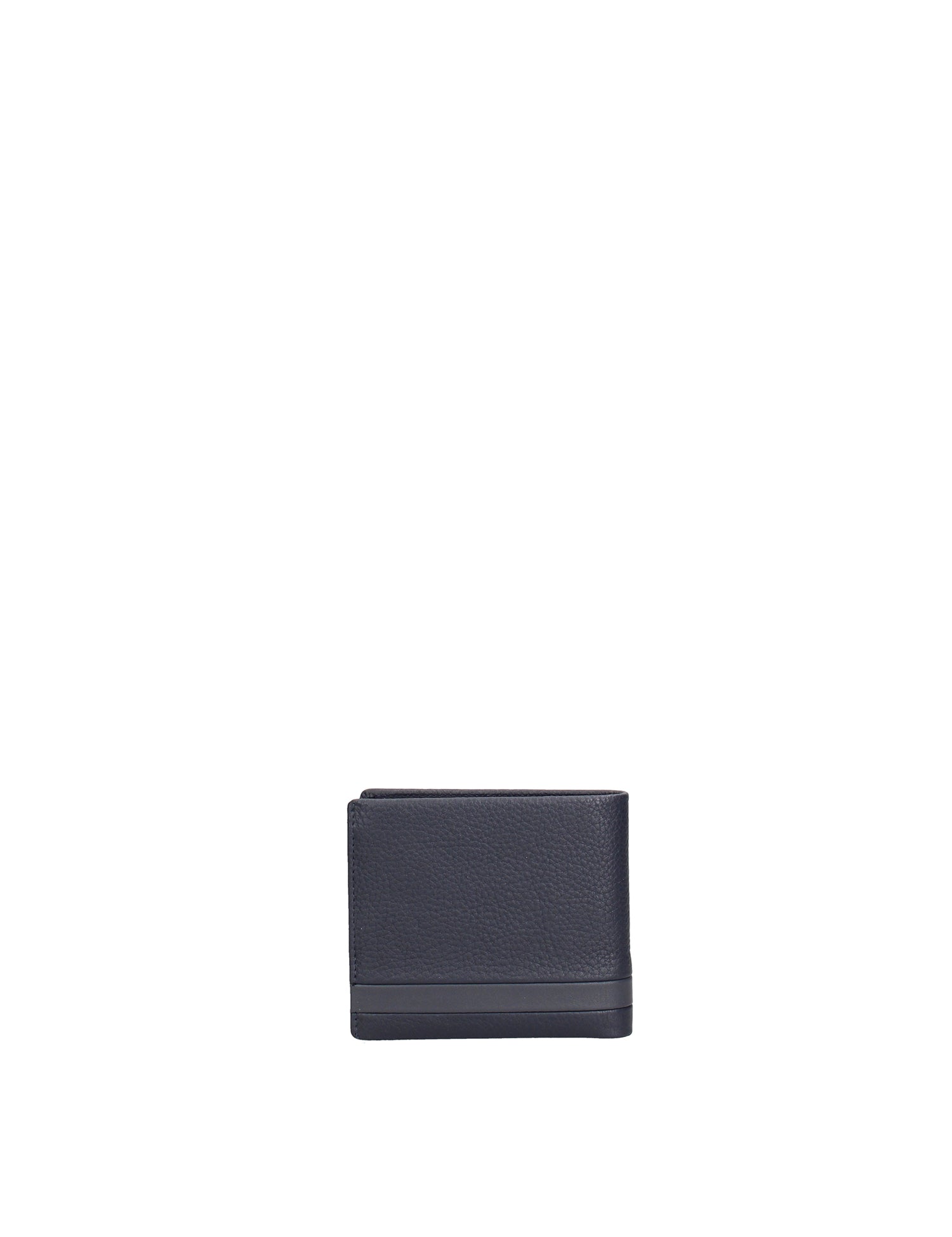 Portafoglio in Vera Pelle Blu