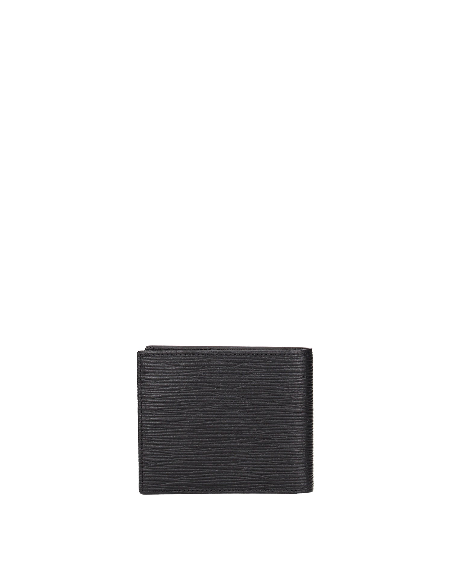 Portafoglio in Vera Pelle Nero