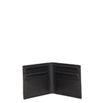 Portafoglio in Vera Pelle Nero