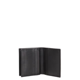 Portafoglio in Vera Pelle Nero