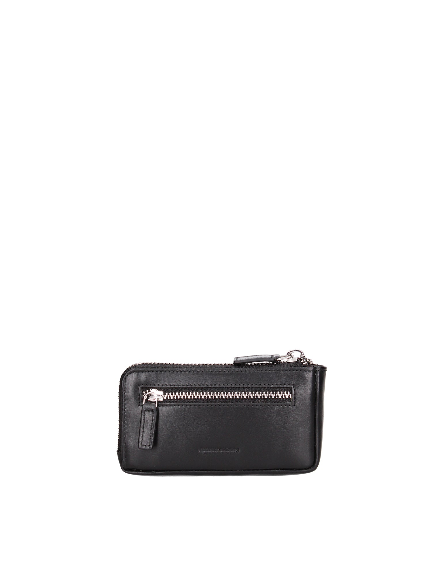 Pochette in Vera Pelle Nero