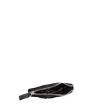 Pochette in Vera Pelle Nero
