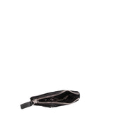 Pochette in Vera Pelle Nero