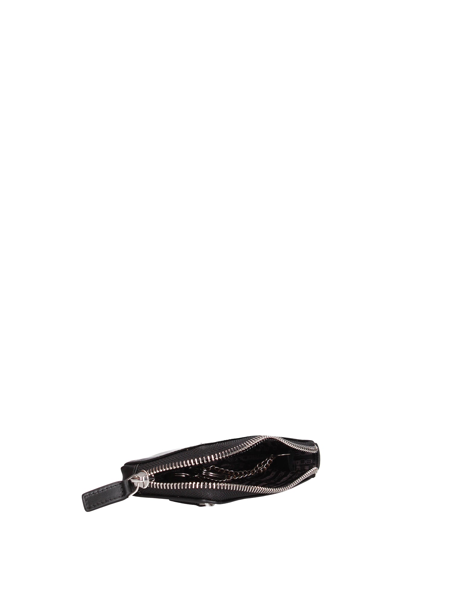 Pochette in Vera Pelle Nero