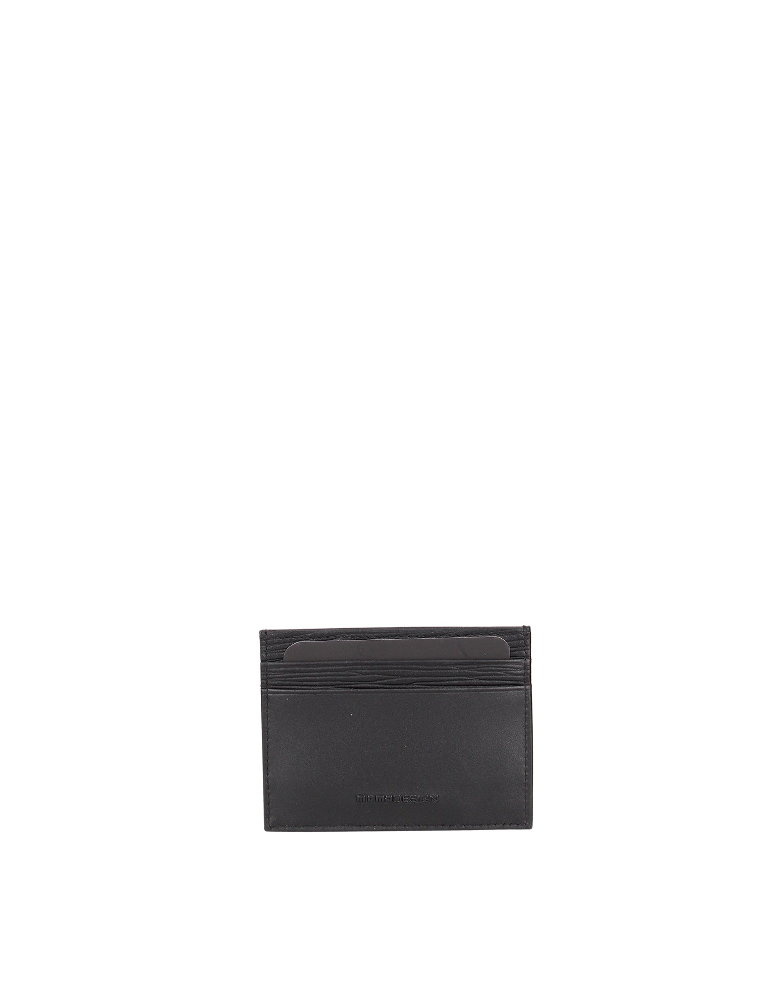 Portafoglio in Vera Pelle Nero