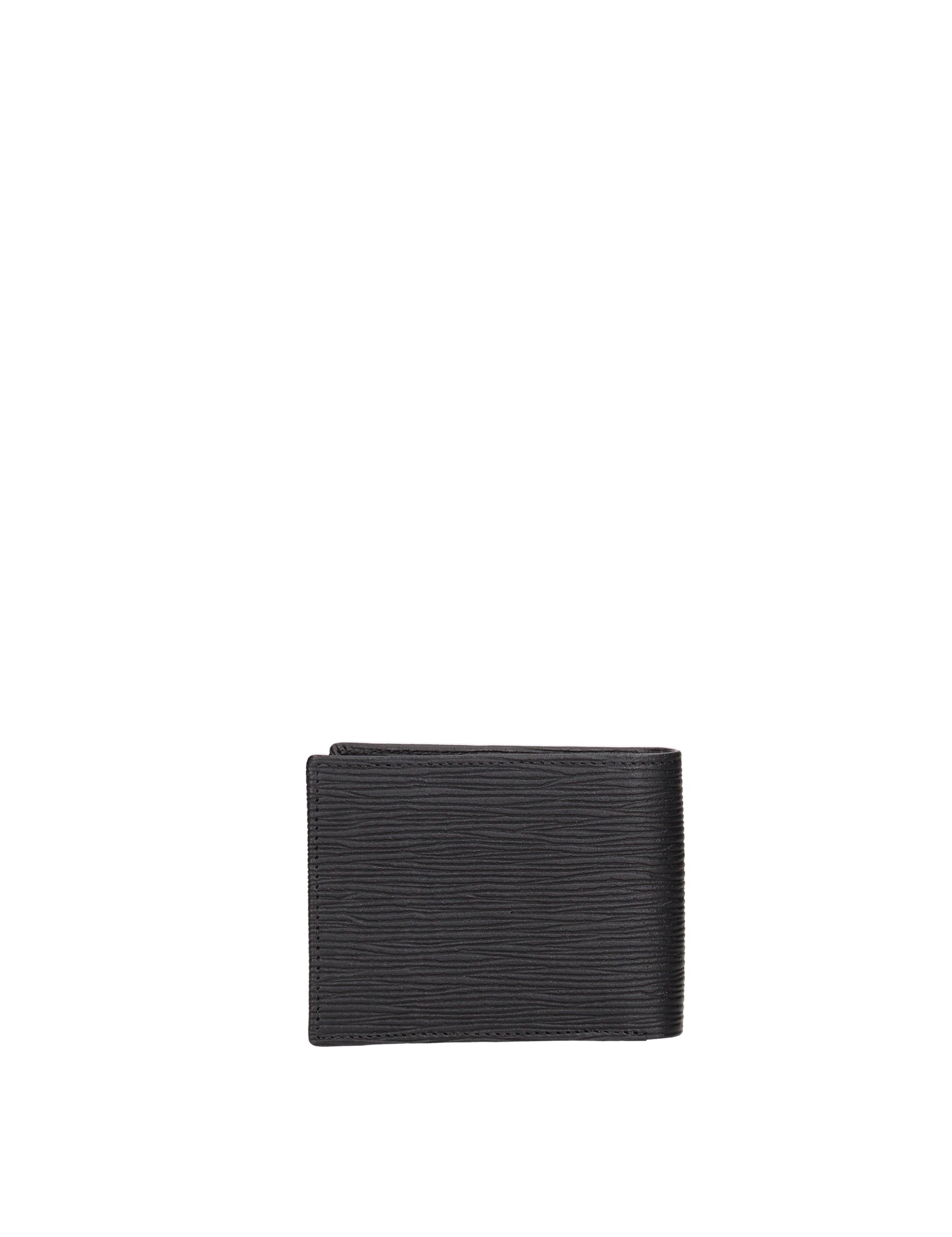 Portafoglio in Vera Pelle Nero