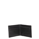 Portafoglio in Vera Pelle Nero