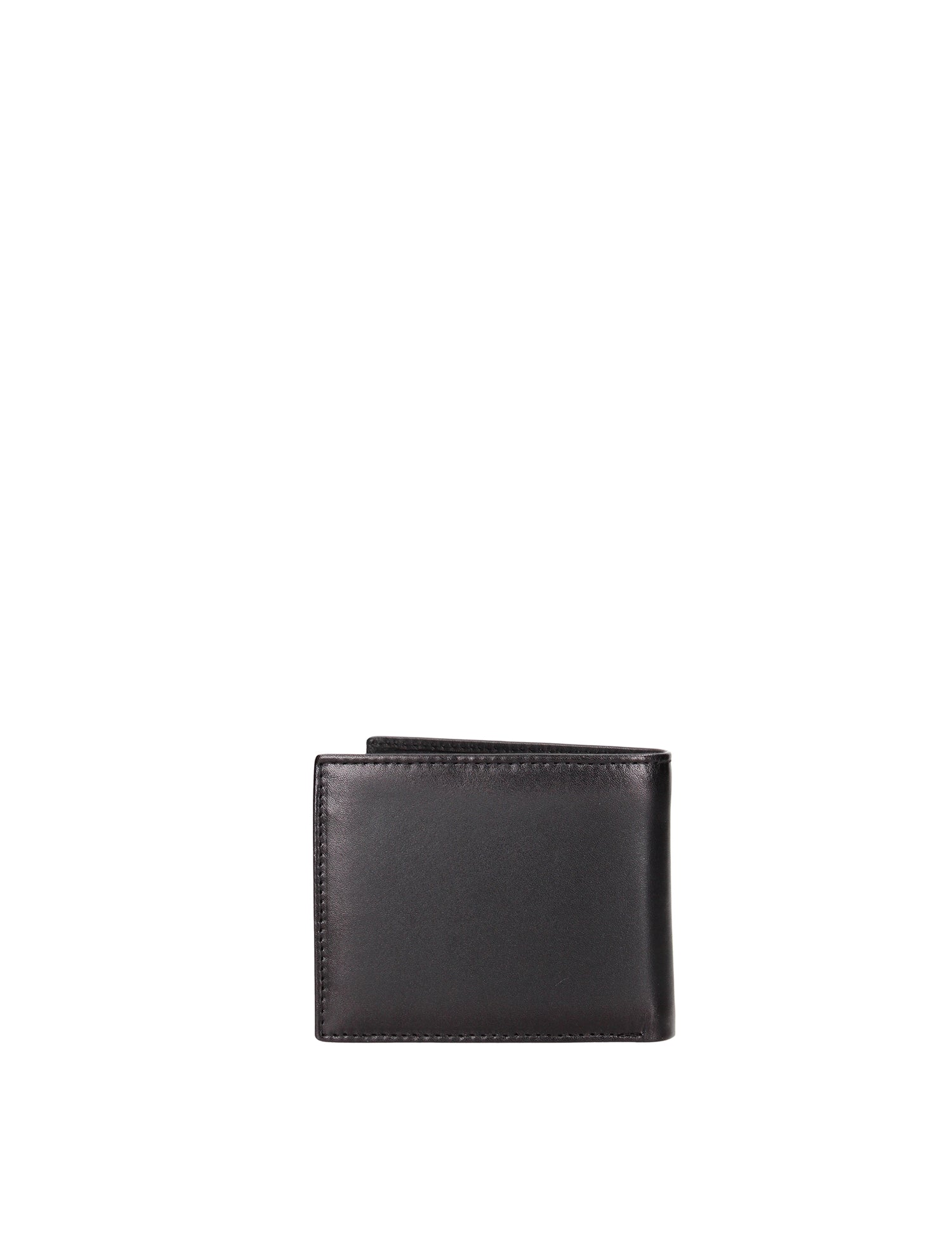 Portafoglio in Vera Pelle Nero