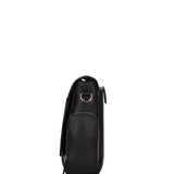 Borsa a Tracolla in Vera Pelle Nero