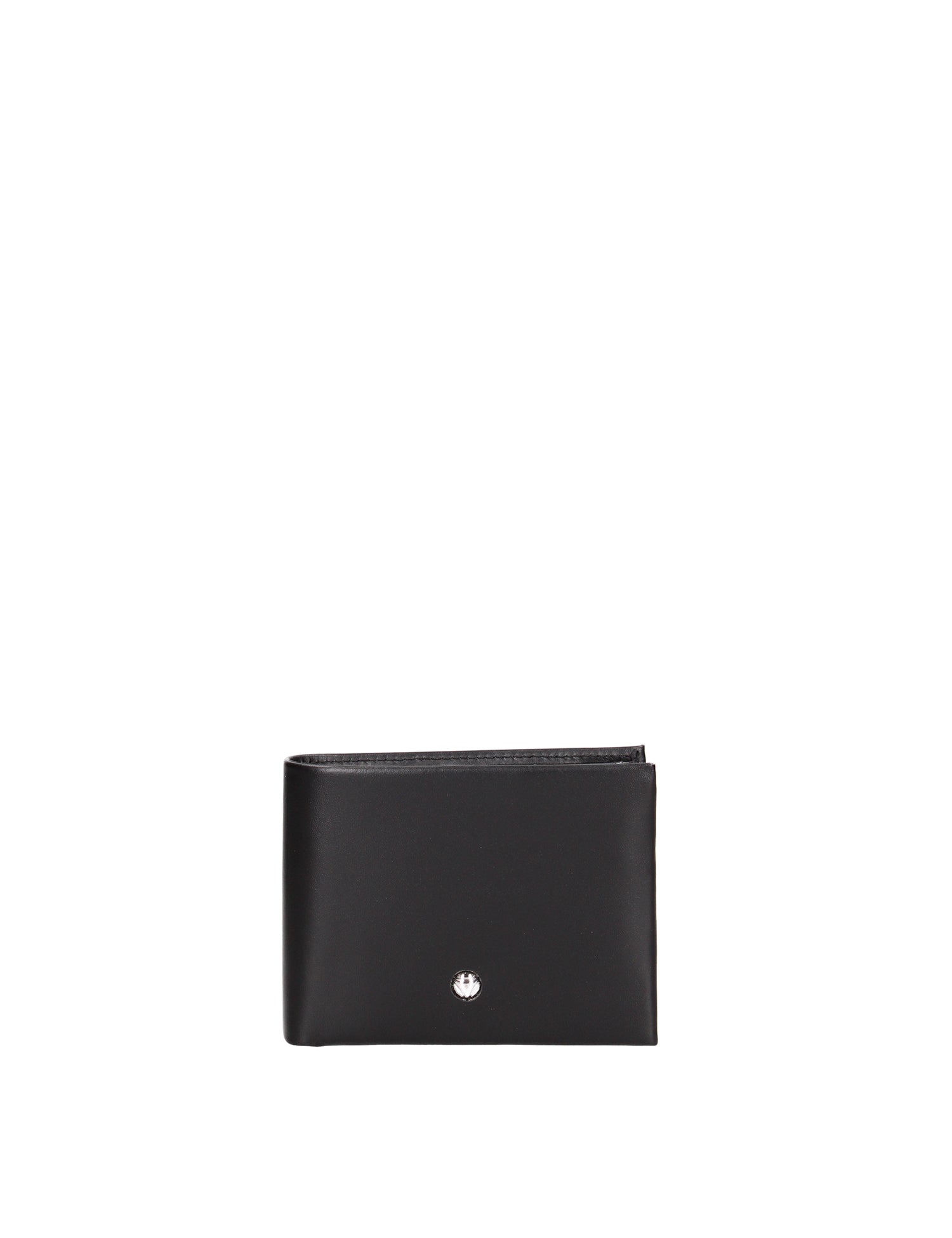 Portafoglio in Vera Pelle Nero