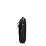Borsa a Tracolla in Vera Pelle Nero
