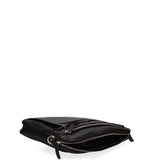 Borsa a Tracolla in Vera Pelle Nero