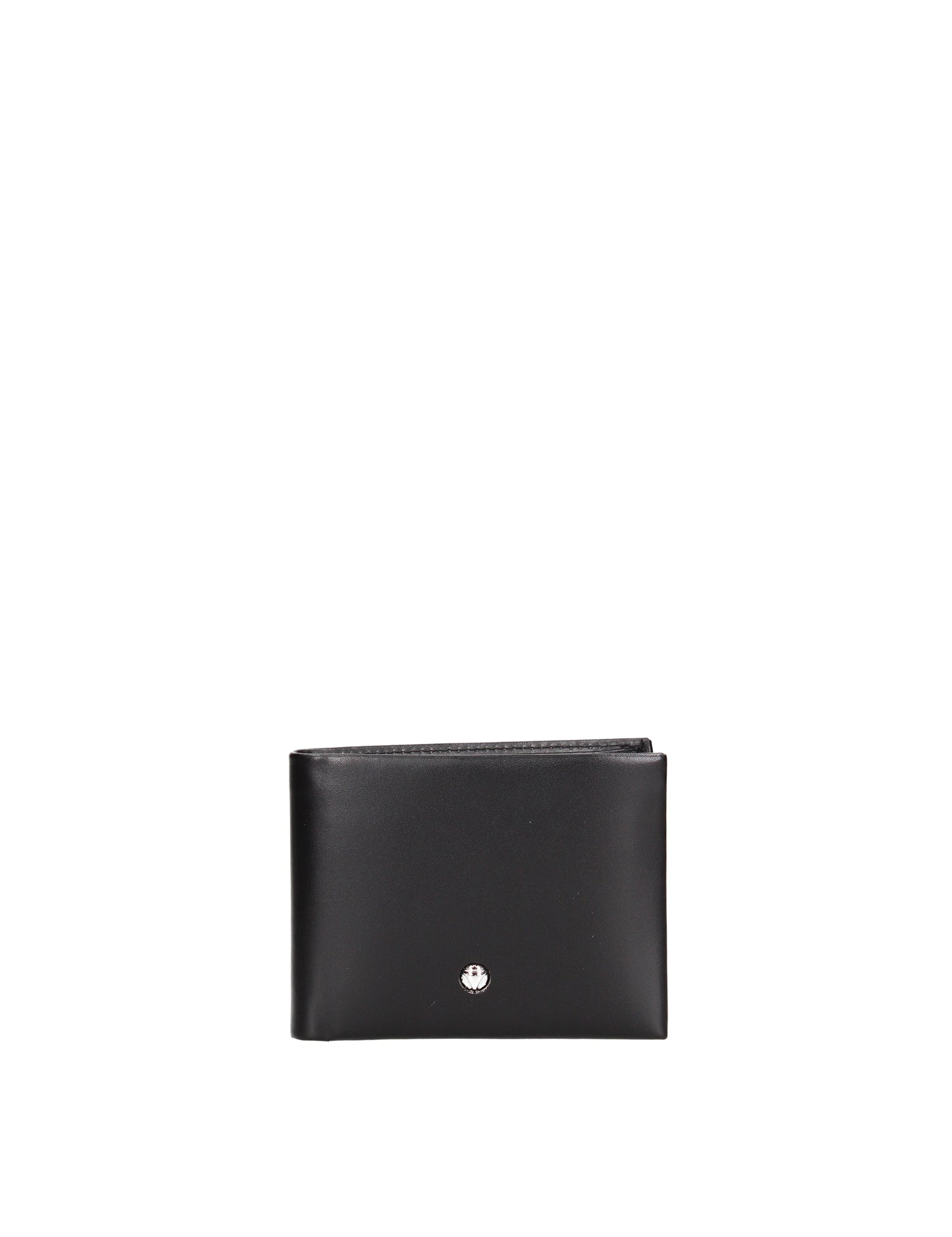 Portafoglio in Vera Pelle Nero