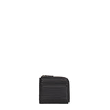 Porta Carte in Vera Pelle Nero