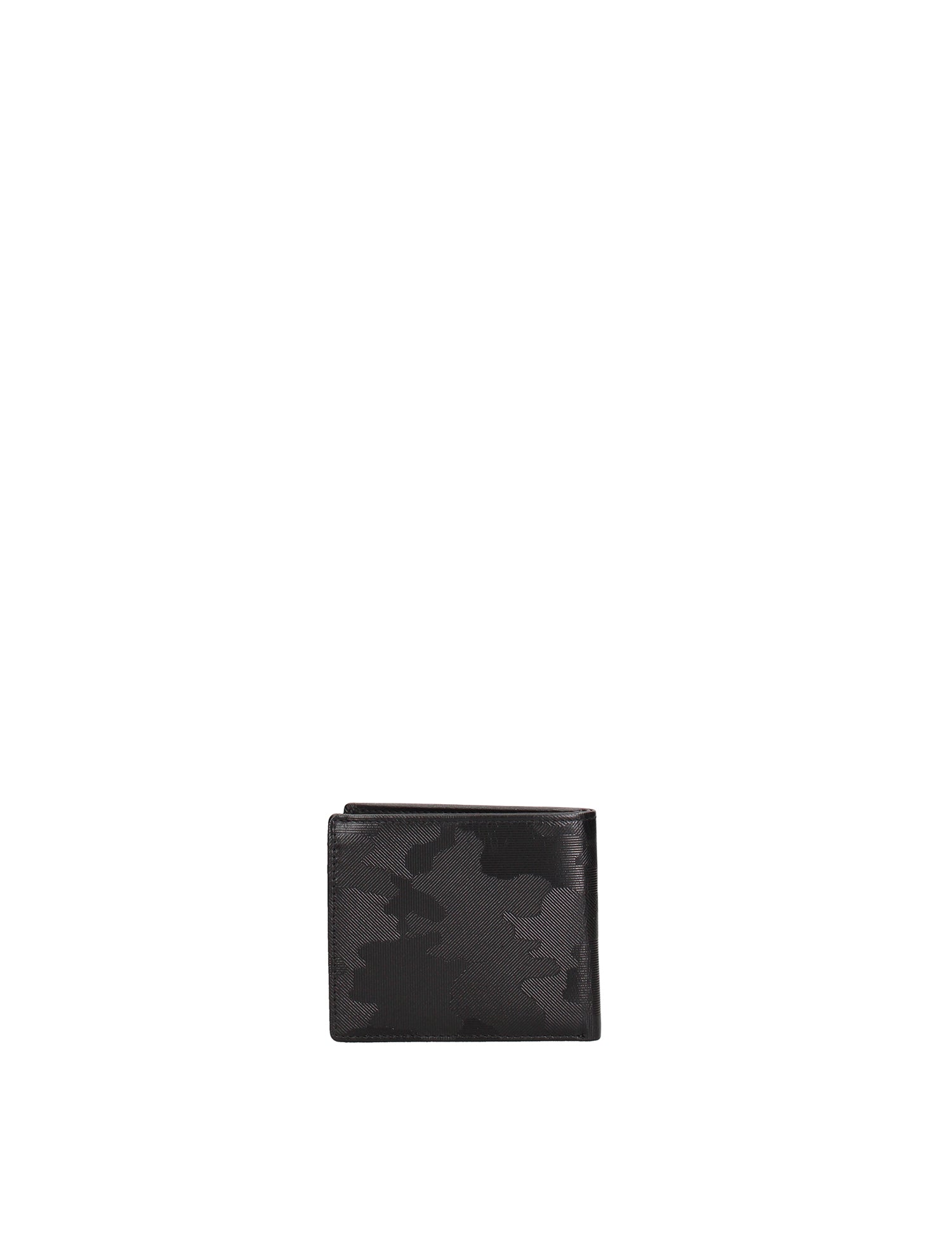 Portafoglio in Vera Pelle Nero