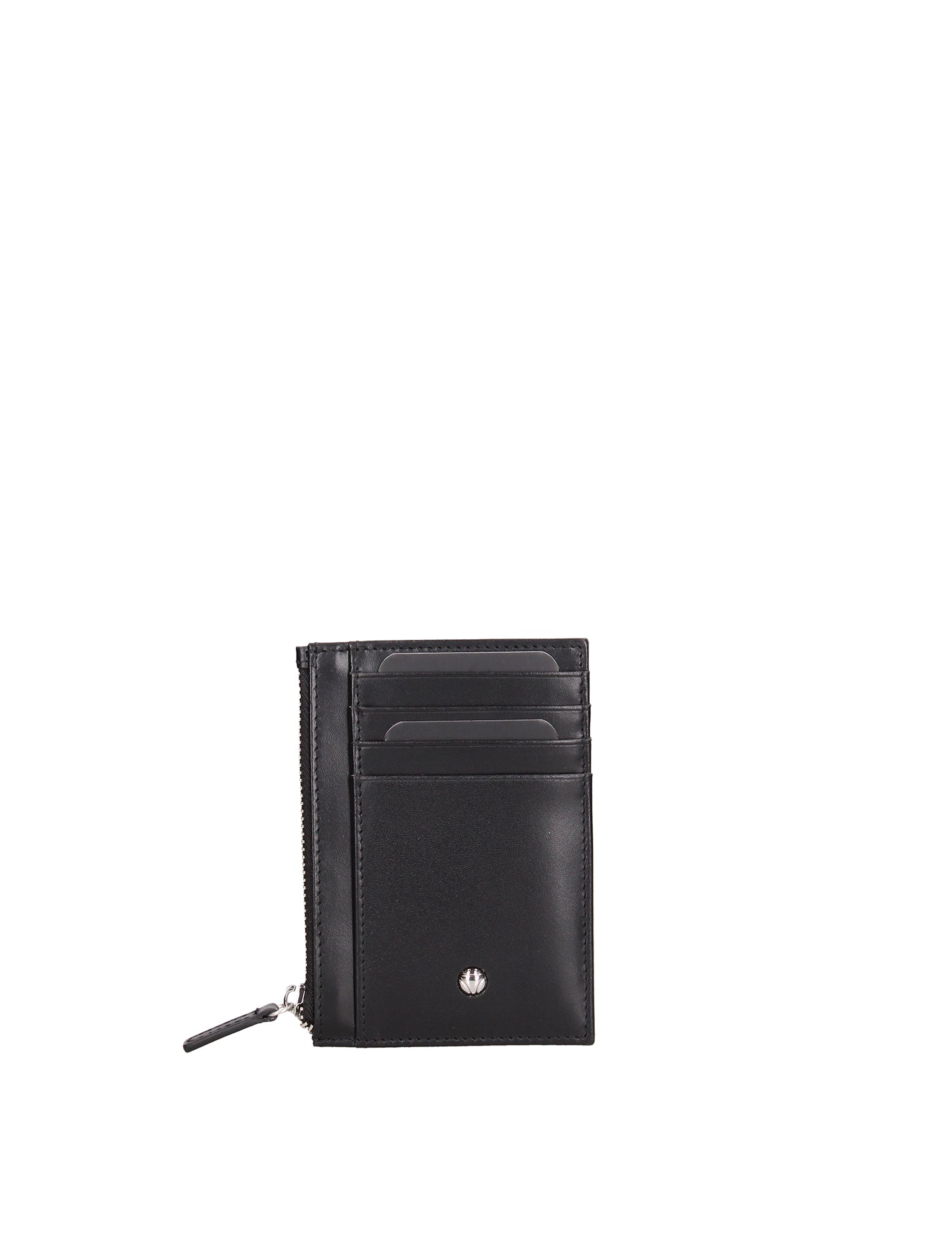 Portafoglio in Vera Pelle Nero