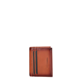 Portafoglio in Vera Pelle Cognac