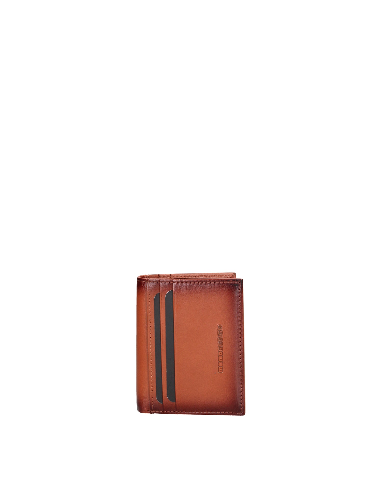 Portafoglio in Vera Pelle Cognac