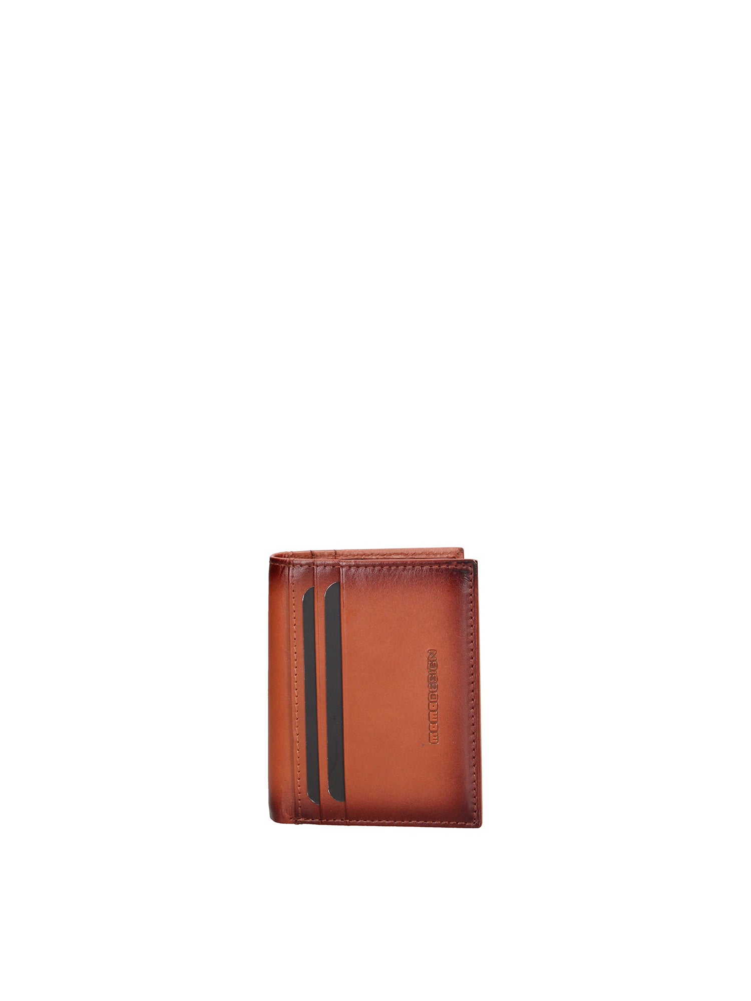 Portafoglio in Vera Pelle Cognac