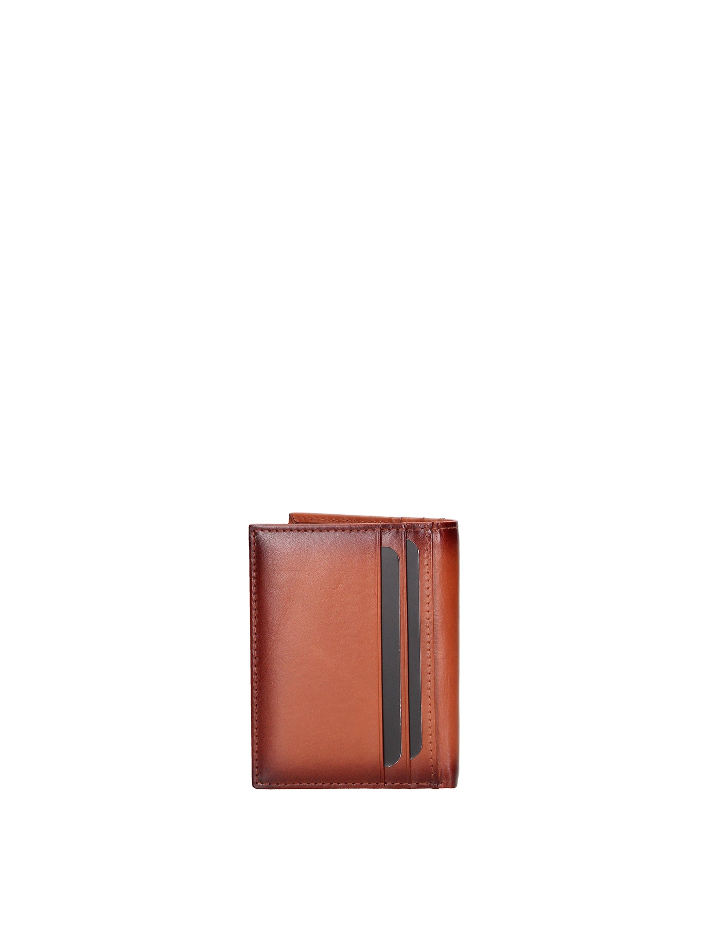 Portafoglio in Vera Pelle Cognac